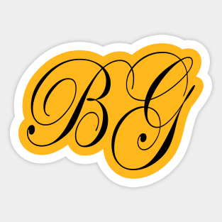 Personal logo design Sticker